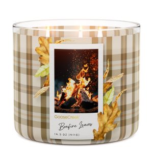 Bonfire Leaves 3-Wick Candle