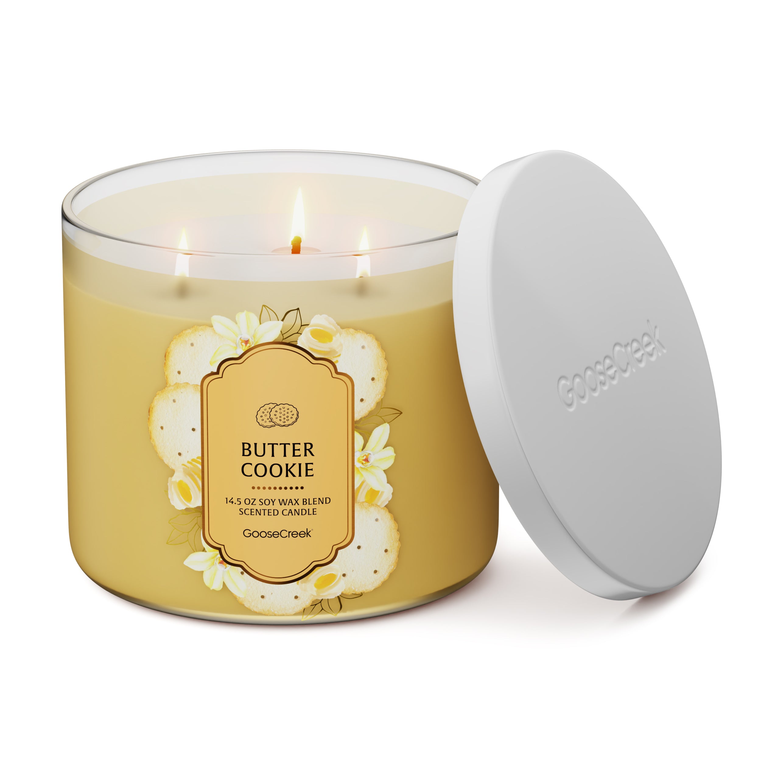 Butter Cookie 3-Wick Candle - Image 3