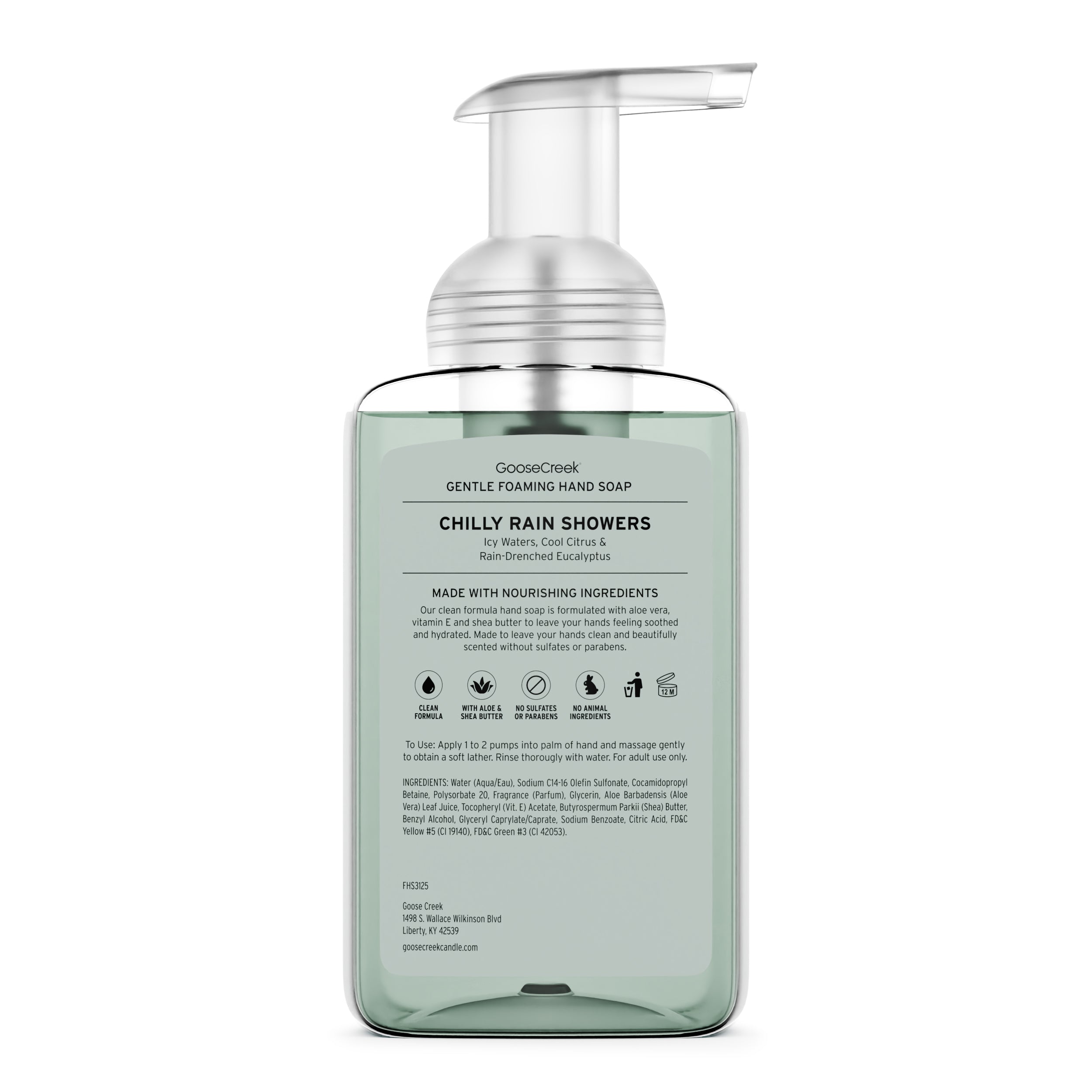 Chilly Rain Showers Lush Foaming Hand Soap - Image 3