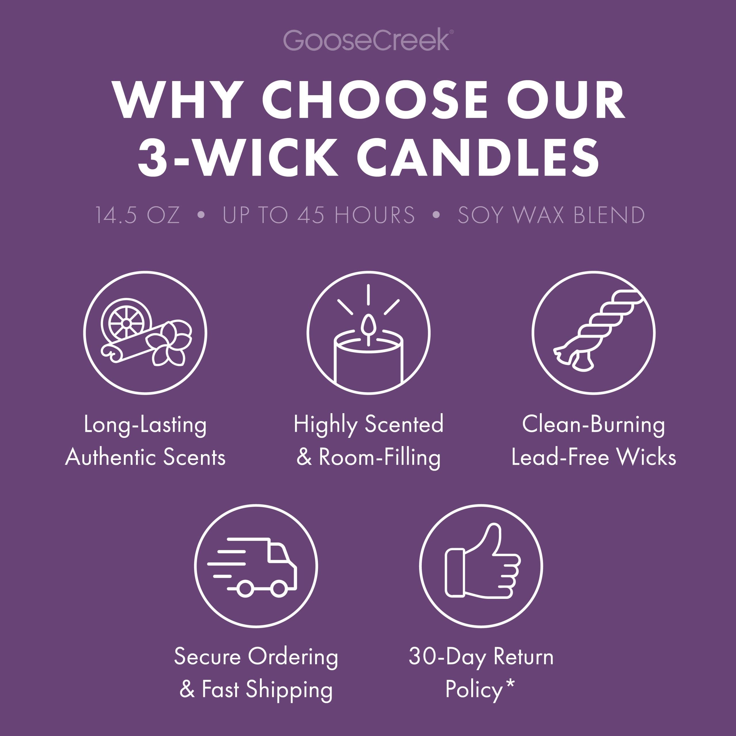 Chilly Rain Showers Odor Eliminating 3-Wick Candle - Image 5
