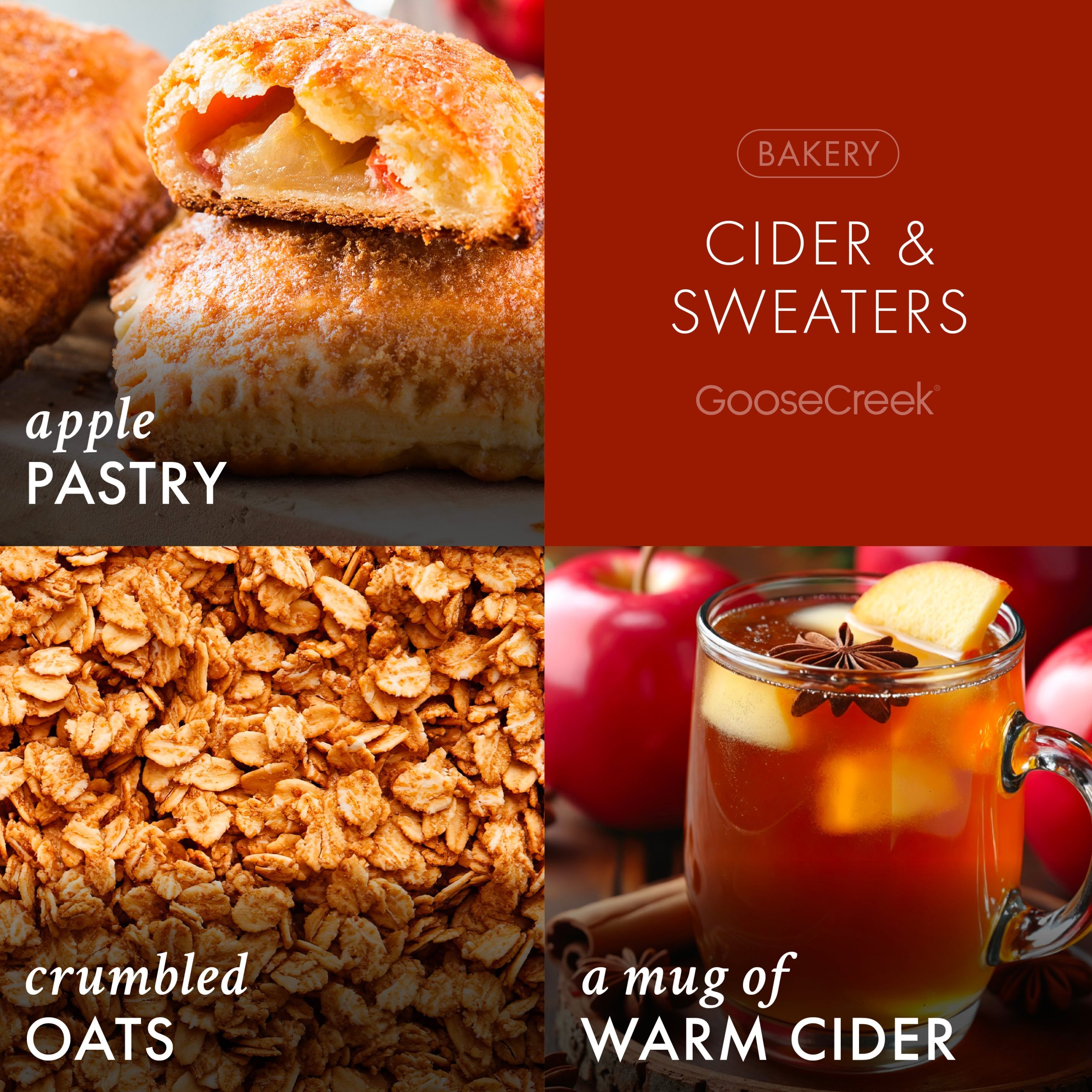 Cider & Sweaters 3-Wick Candle - Image 2