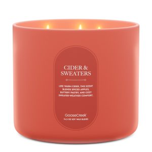 Cider & Sweaters High Intensity 3-Wick 14.5oz Candle
