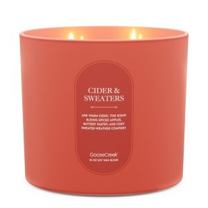 Cider & Sweaters High Intensity 4-Wick 26oz Candle