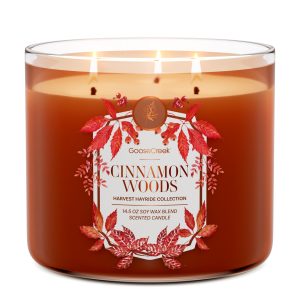 Cinnamon Woods 3-Wick Candle