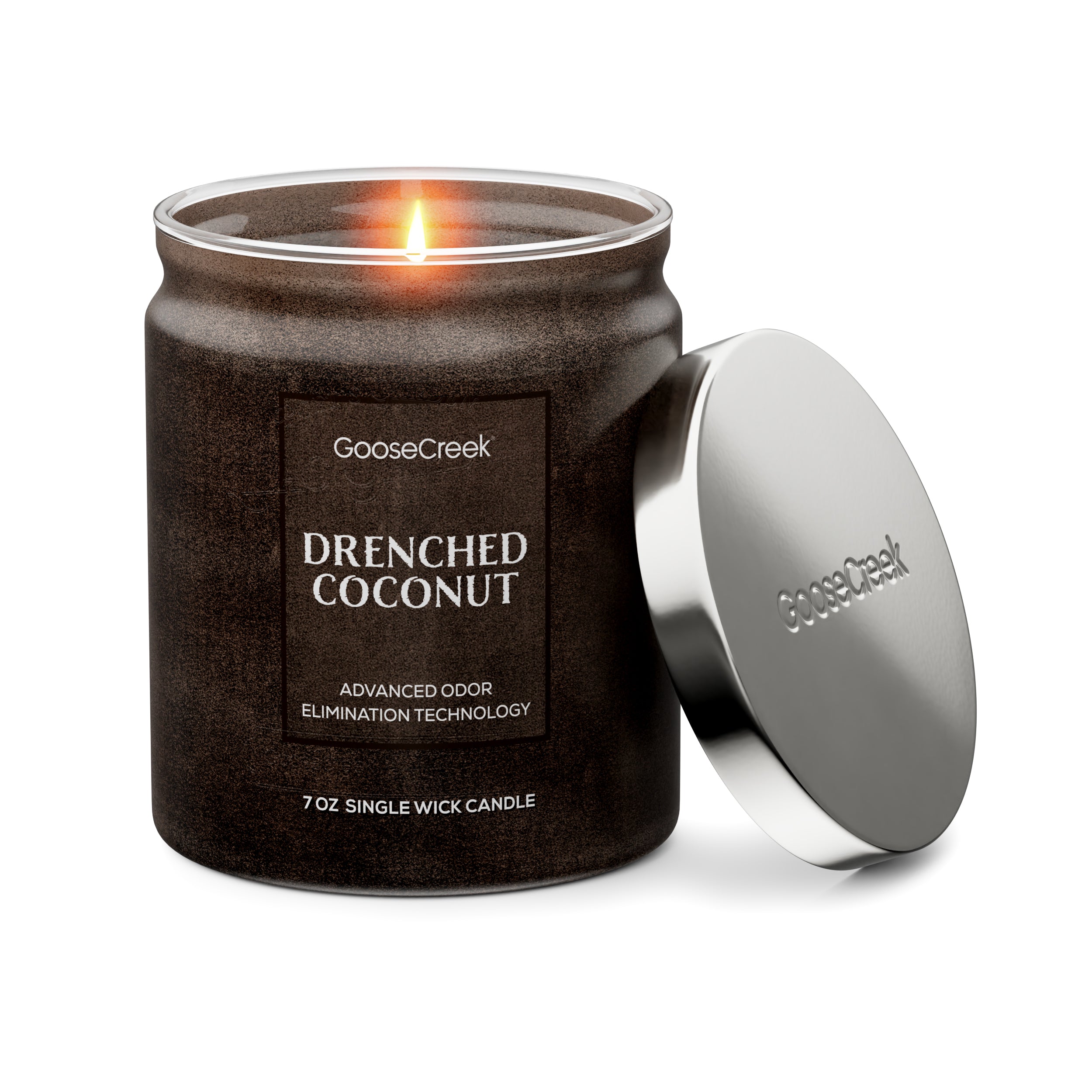 Drenched Coconut Odor Eliminating 7oz Single Wick Candle - Image 3