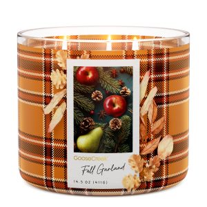 Fall Garland 3-Wick Candle