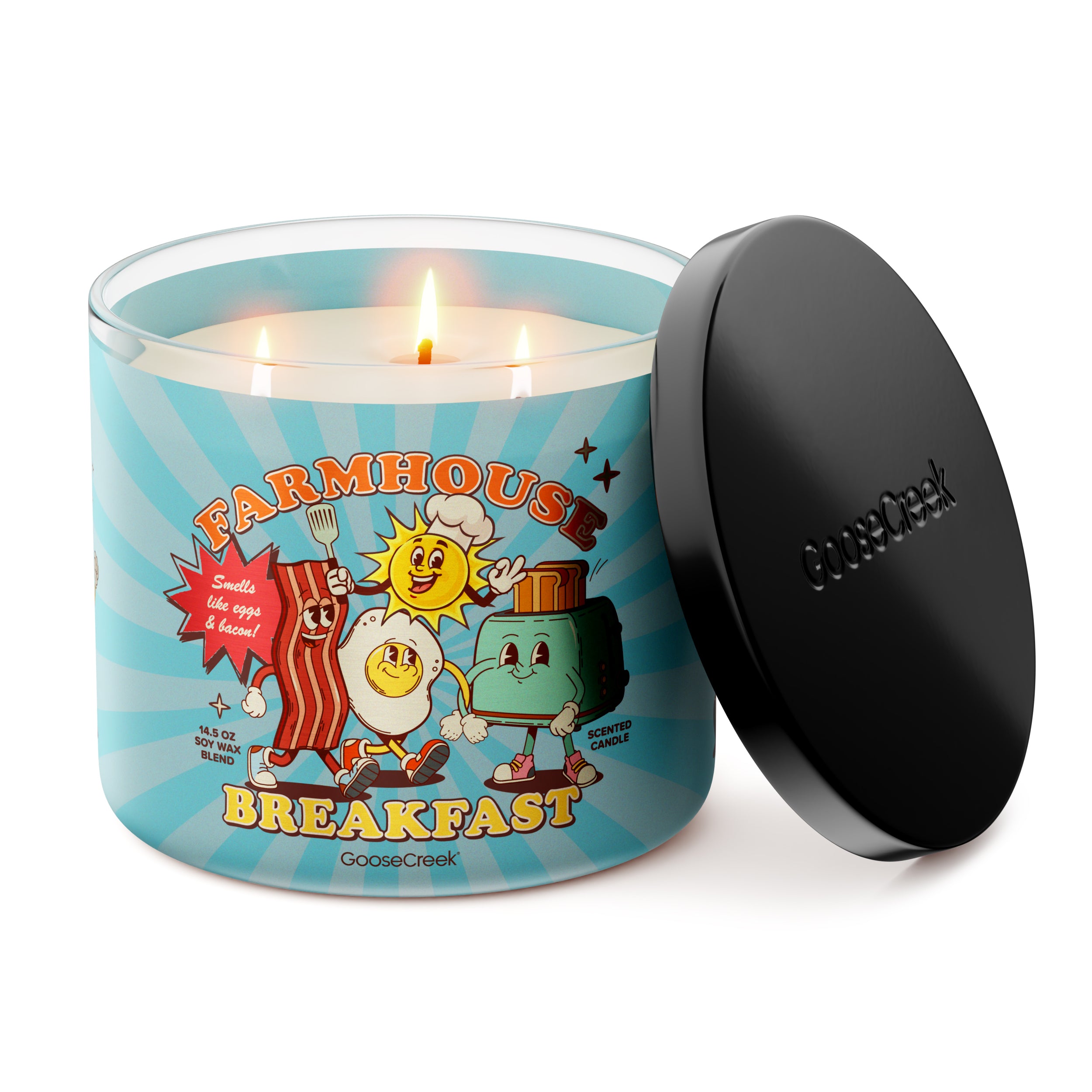 Farmhouse Breakfast 3-Wick Candle - Image 3
