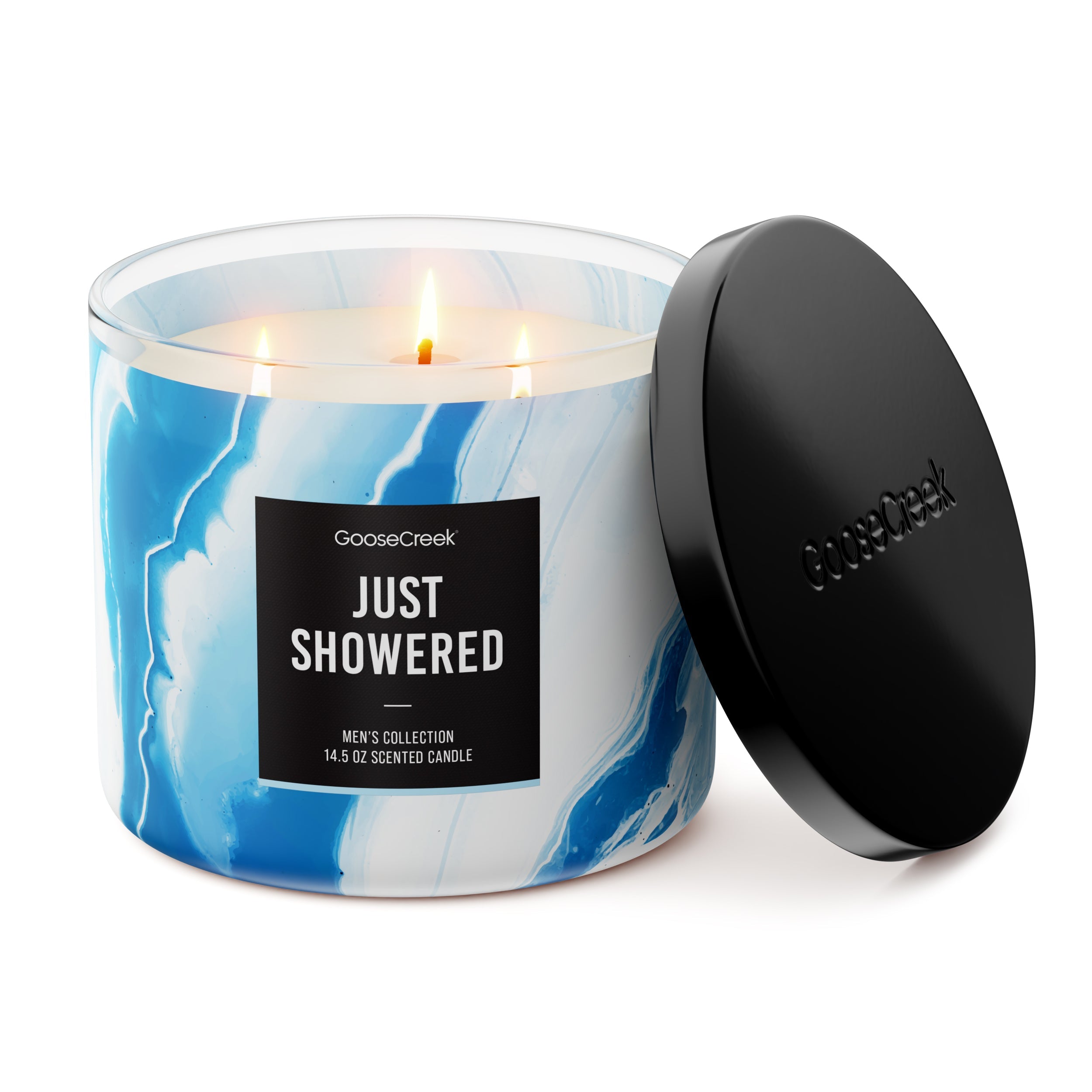 Just Showered 3-Wick Candle - Image 3