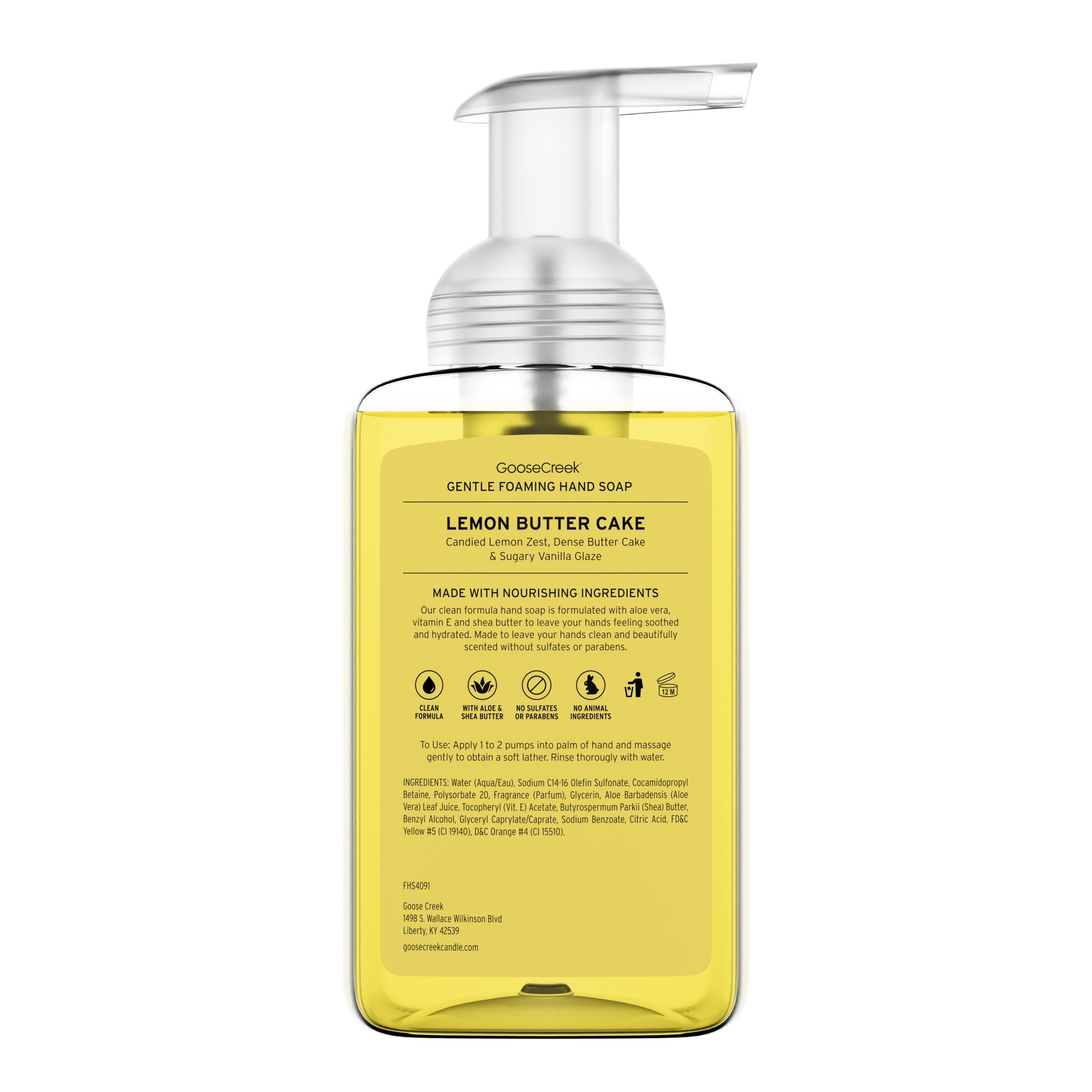 Lemon Butter Cake Lush Foaming Hand Soap - Image 3