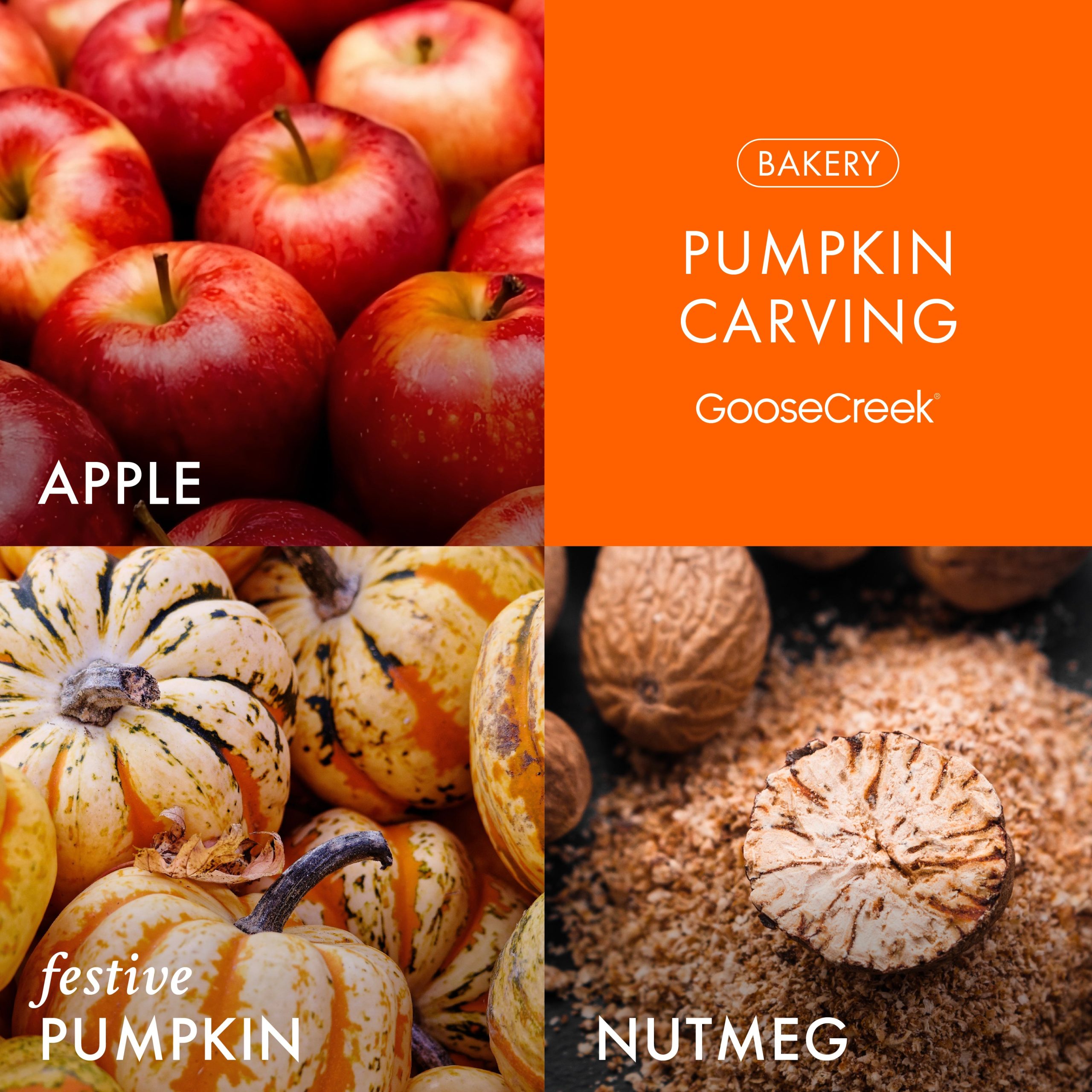Pumpkin Carving 3-Wick Candle - Image 2