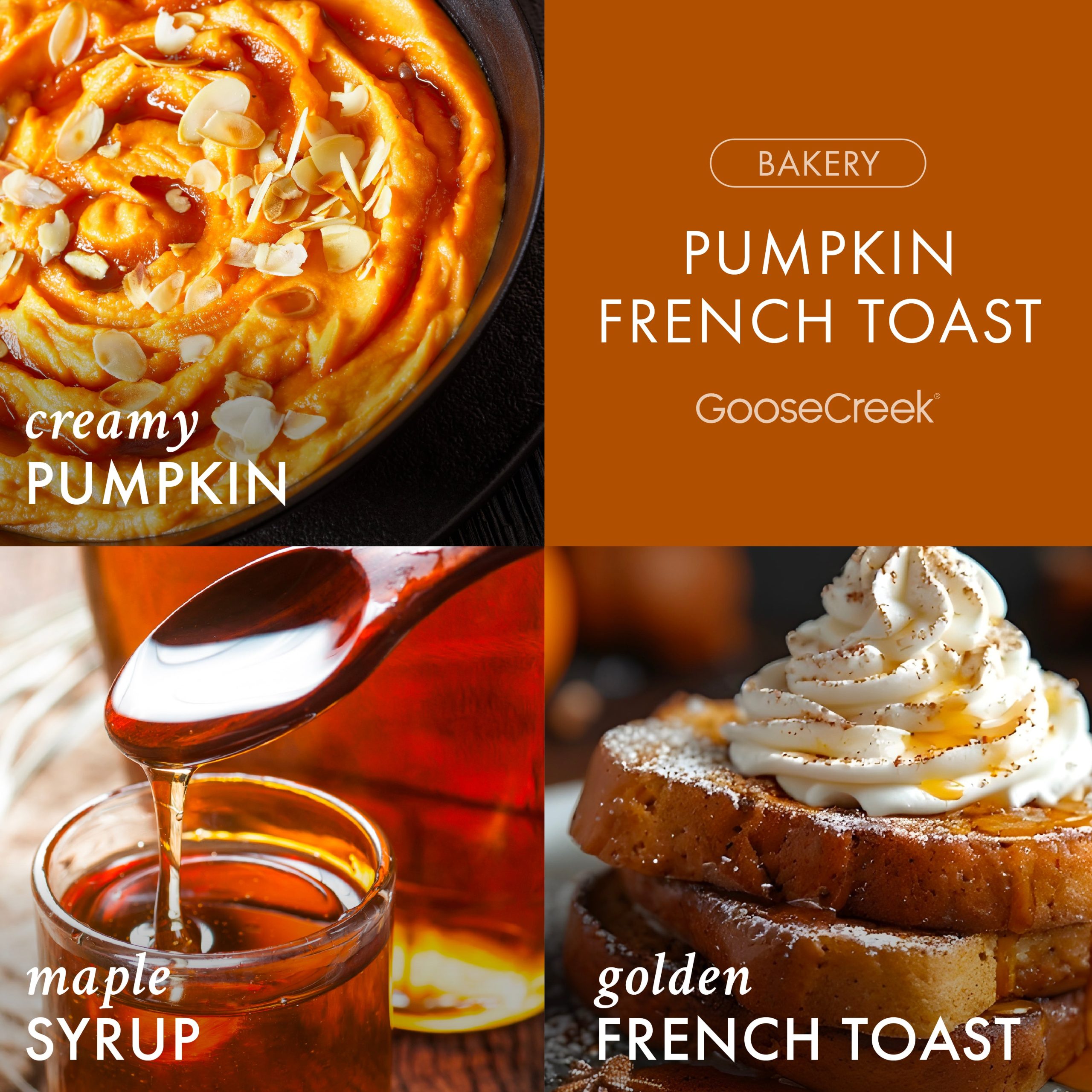 Pumpkin French Toast 3-Wick Candle - Image 2