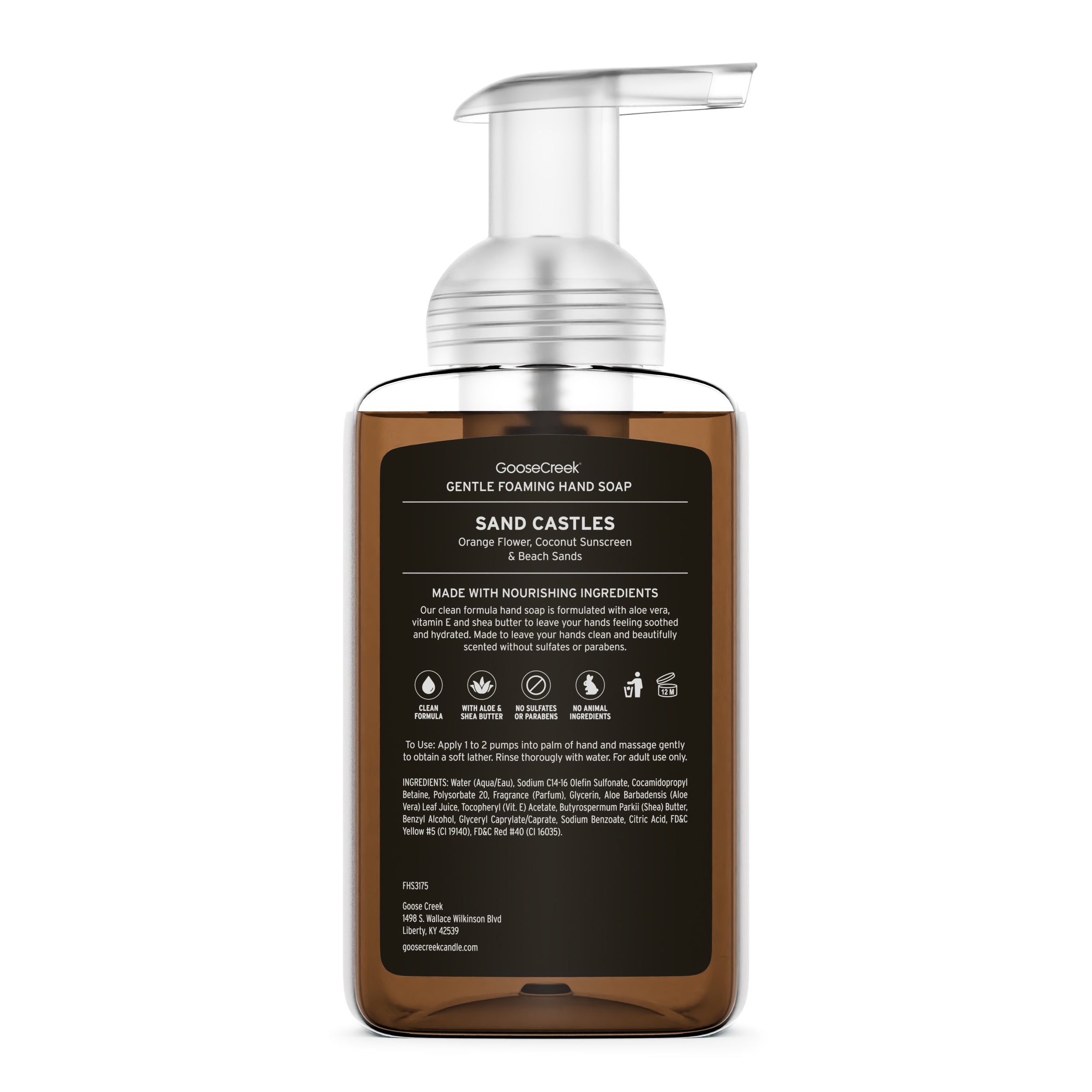 Sand Castles Lush Foaming Hand Soap - Image 2