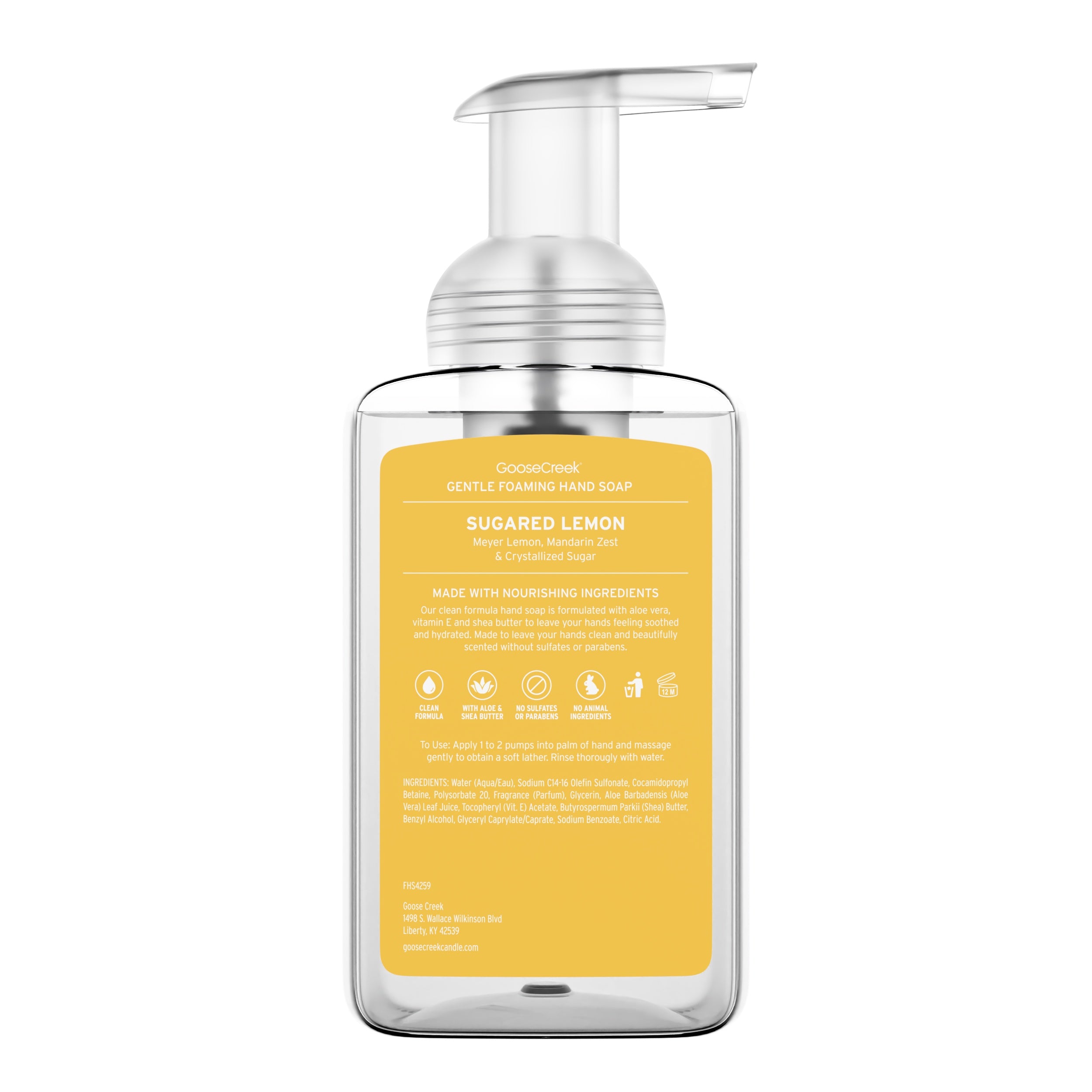 Sugared Lemon Foaming Hand Soap - Image 3