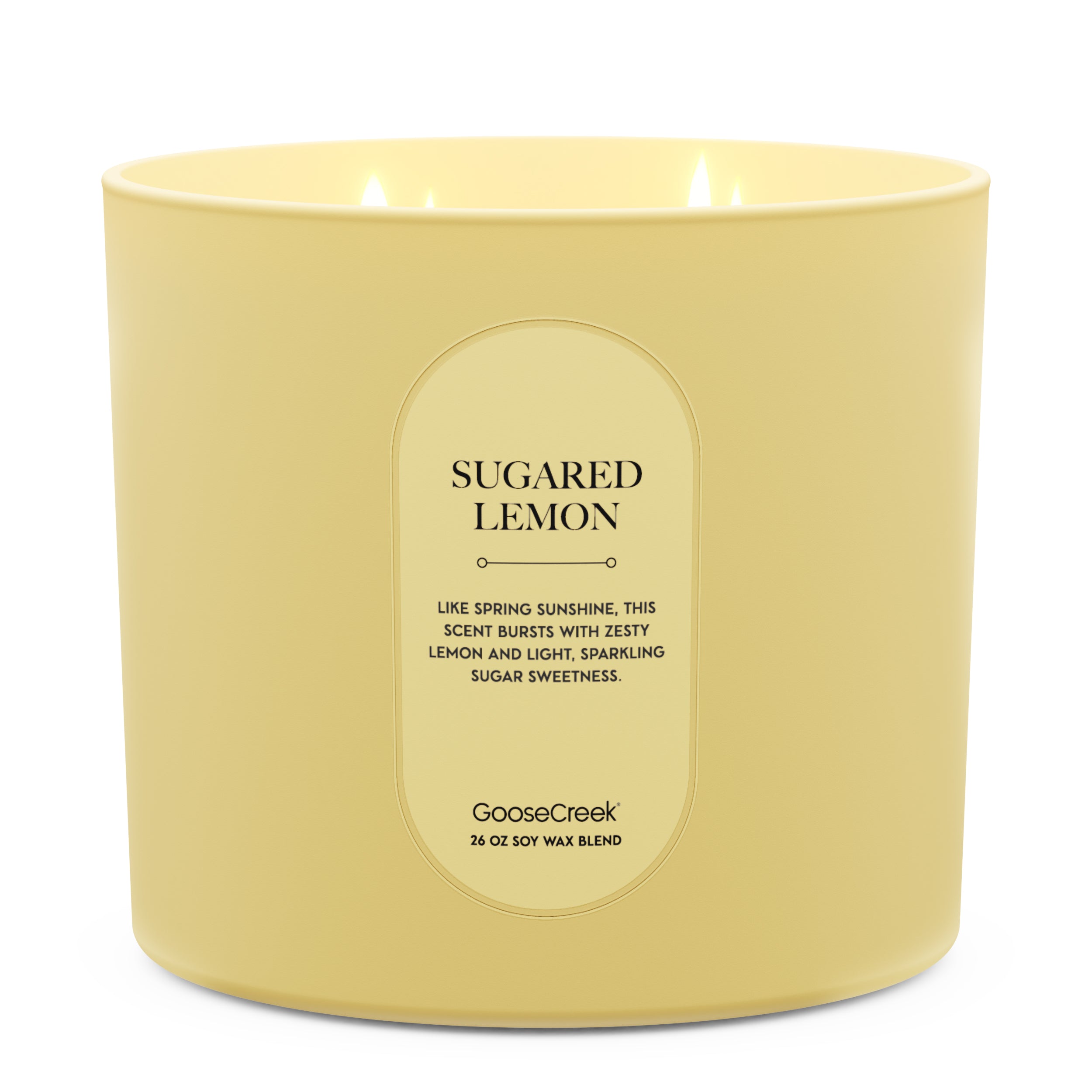 Sugared Lemon High Intensity 4-Wick 26oz Candle
