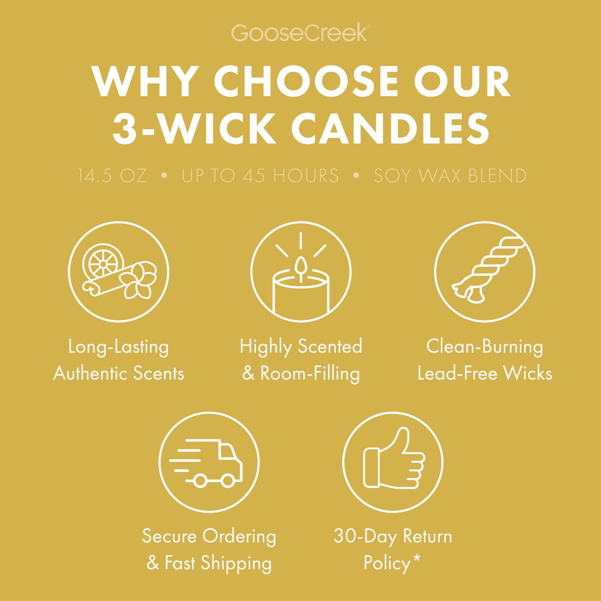 Sugared Lemon Odor Eliminating 3-Wick Candle - Image 5