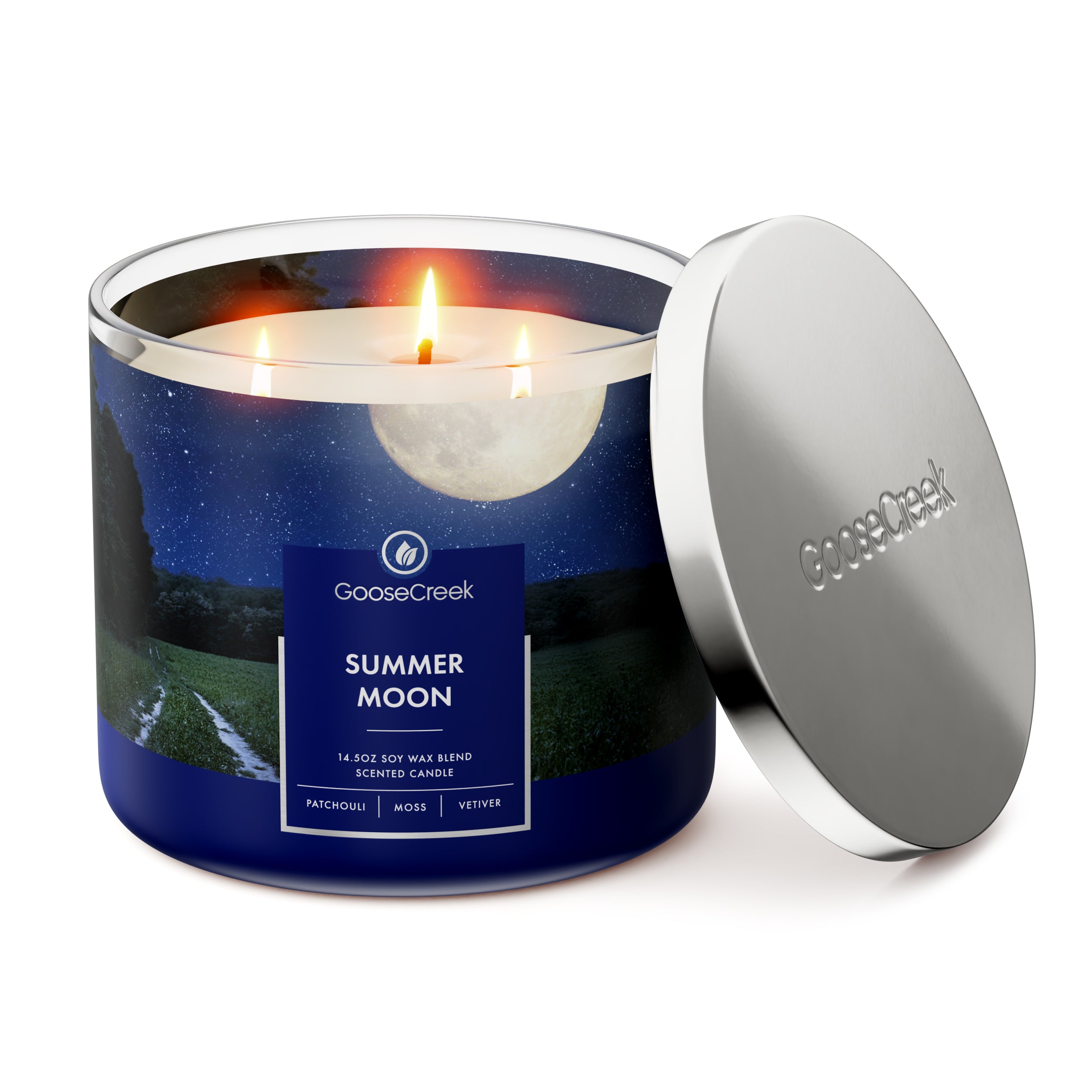 Summer Moon 3-Wick Candle - Image 3