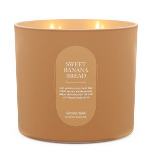 Sweet Banana Bread High Intensity 4-Wick 26oz Candle