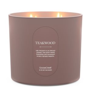 Teakwood High Intensity 4-Wick 26oz Candle