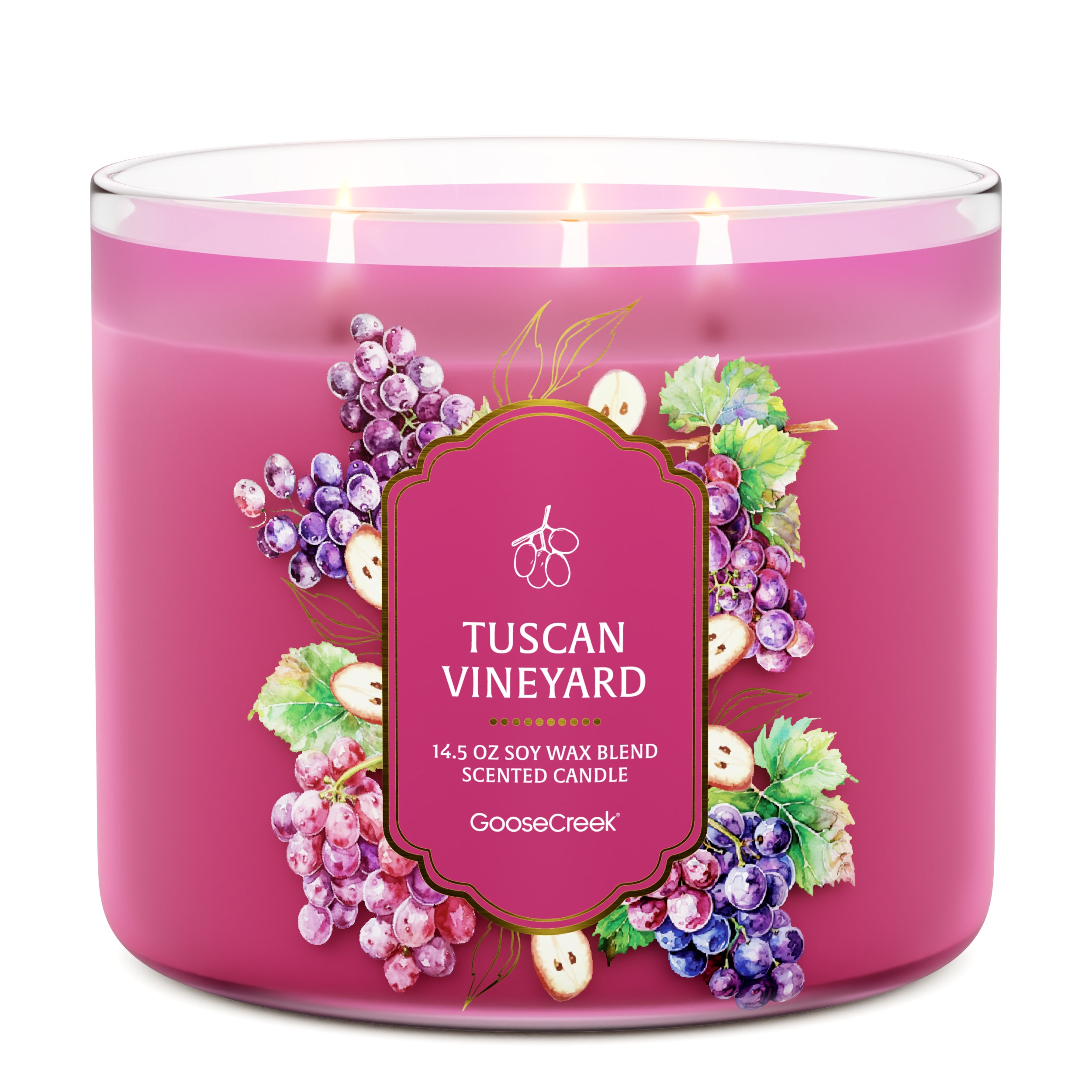 Tuscan Vineyard 3-Wick Candle