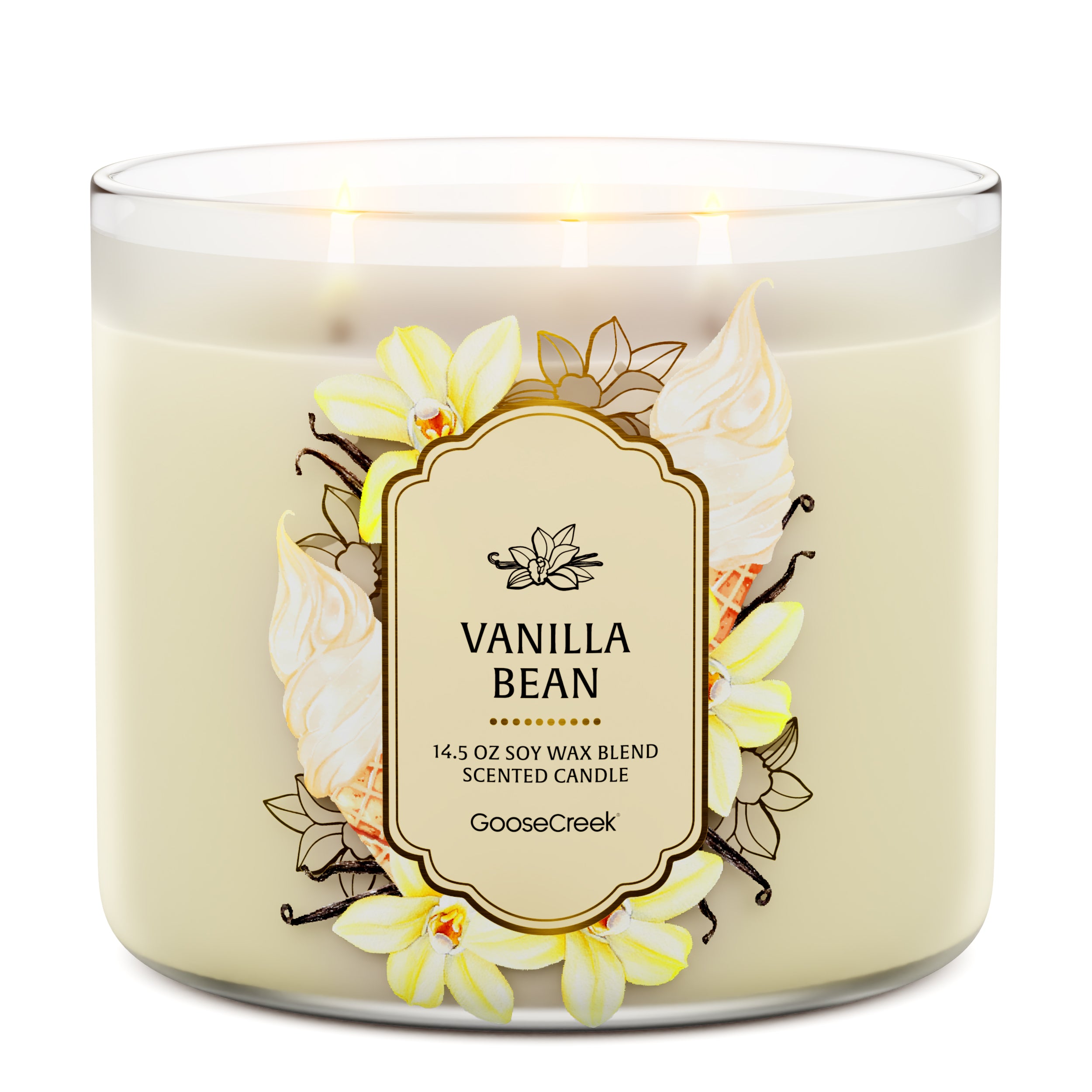 Vanilla Bean 3-Wick Candle