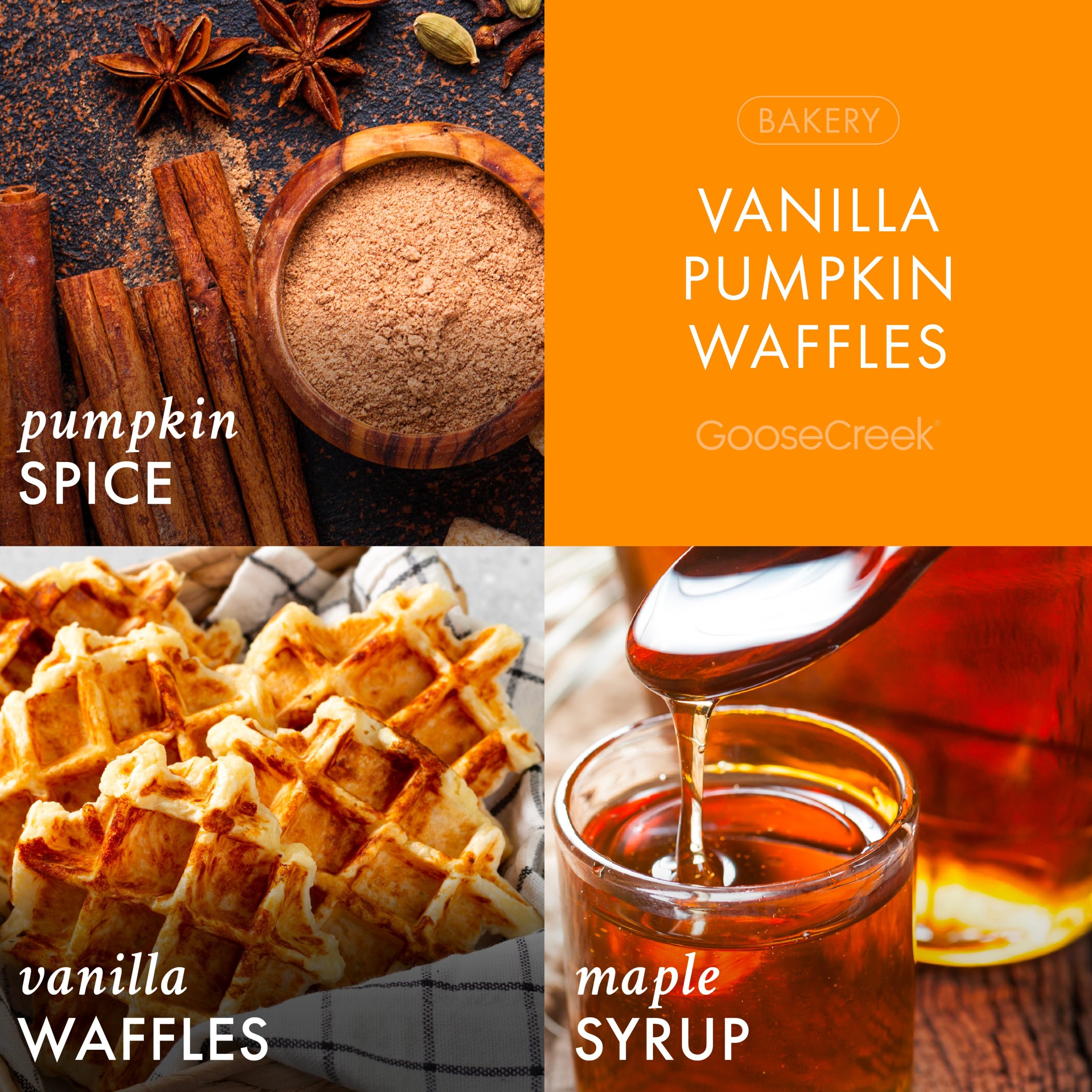 Vanilla Pumpkin Waffle 3-Wick Candle - Image 2
